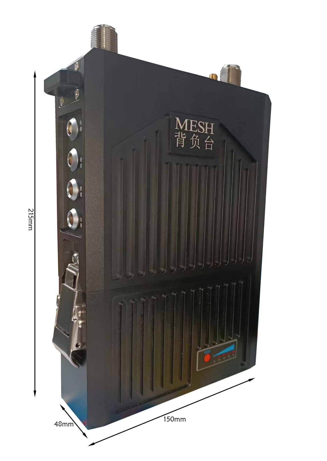 AnyMESH-DR02-2W 车载型自组网电台 车载MESH电台基站